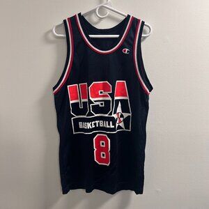 🔥: Champion • Dream Team • Olympic • Navy • Steve Smith • Jersey • SZ44 • RARE